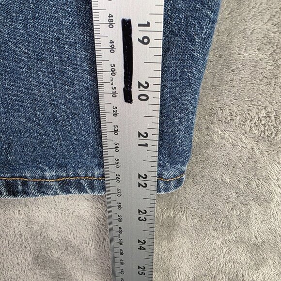 Mens Levi's 550 Blue Denim Shorts Relaxed Fit 11" Inseam 100% Cotton Size 40 - Picture 9 of 10